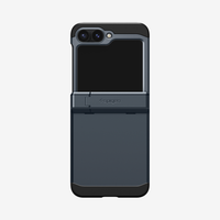 ACS08292 - Galaxy Z Flip 6 Case Tough Armor Pro in Metal Slate showing the back